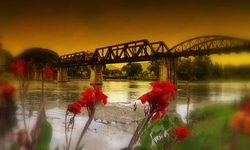 Мост через реку Квай на Железной дороге смерти в Тайланде, «Дорога смерти» между Тайландом и Бирмой